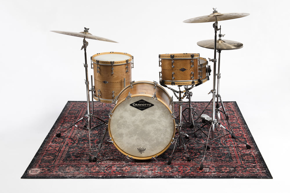 DRUM'N'BASE DNB Drum Rug 180x140cm - Battery carpet - Percussion instruments